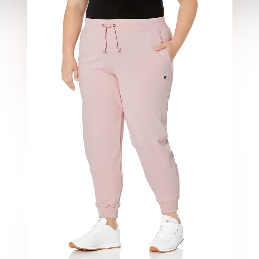 New Champion Sweatpants Sweats Pink Beige Size 2X